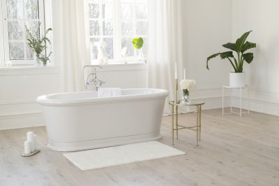 Bathroom with Refinished Tub